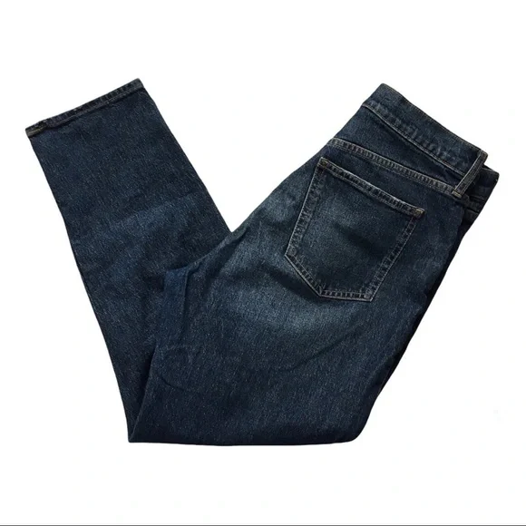 GAP mom jean high rise jeans size 29 dark wash - Picture 12 of 16